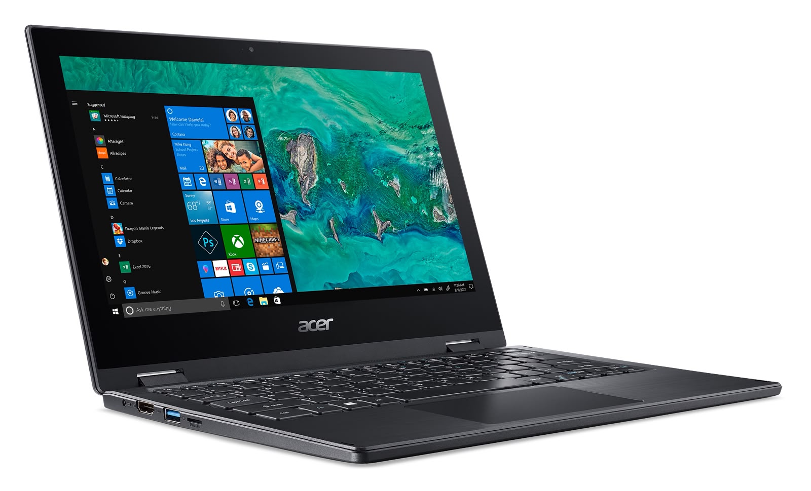 Acer Spin 1 – 11,6″ 2-in-1 Touchscreen Laptop | 4 GB RAM | 128 GB SSD