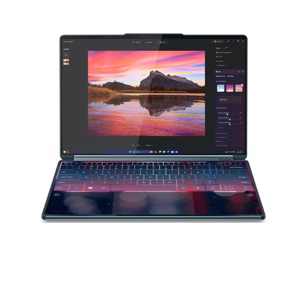 Lenovo Yoga Book 9i (2025) 14” Dual Screen OLED Laptop | Intel Core Ultra 7 | 16GB RAM | 1TB SSD