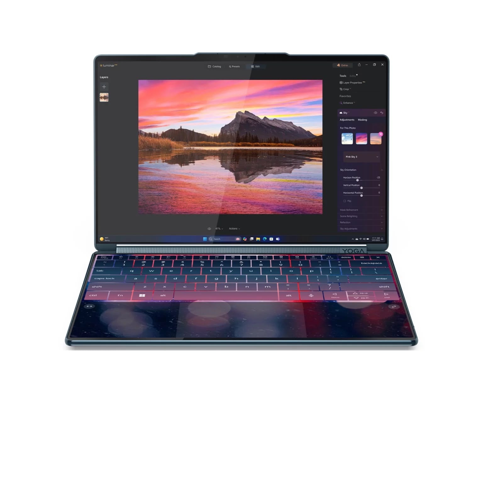Lenovo Yoga Book 9i (2025) 14” Dual Screen OLED Laptop | Intel Core Ultra 7 | 16GB RAM | 1TB SSD