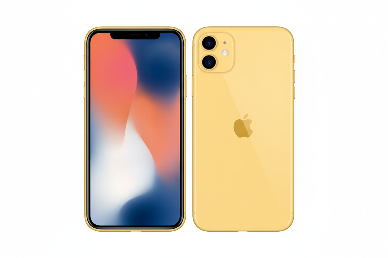 IPhone 11 yellow color 