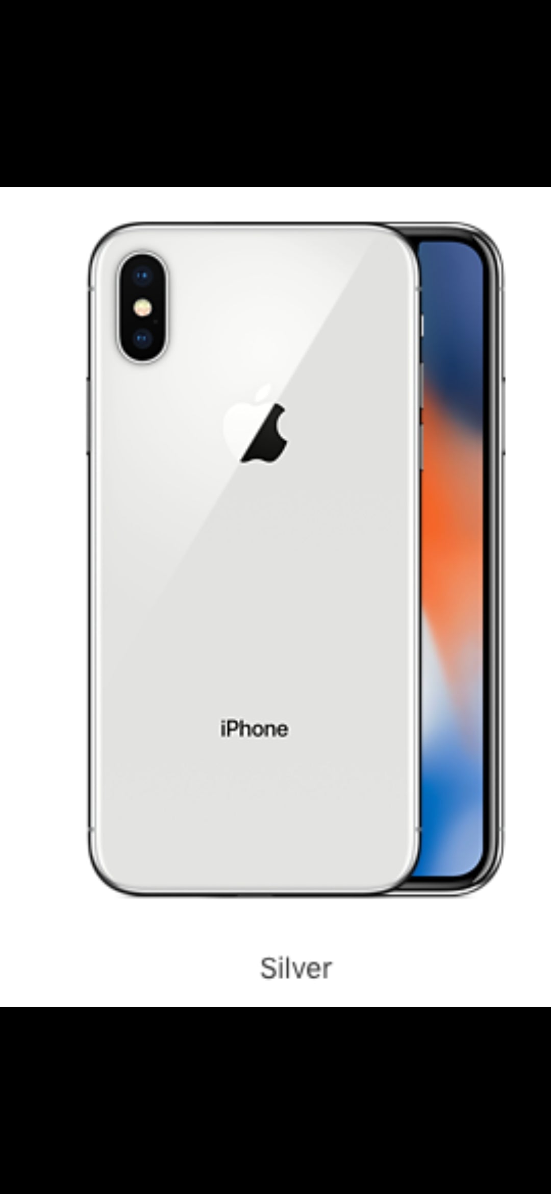 iPhone X  – Gebruikt  //used