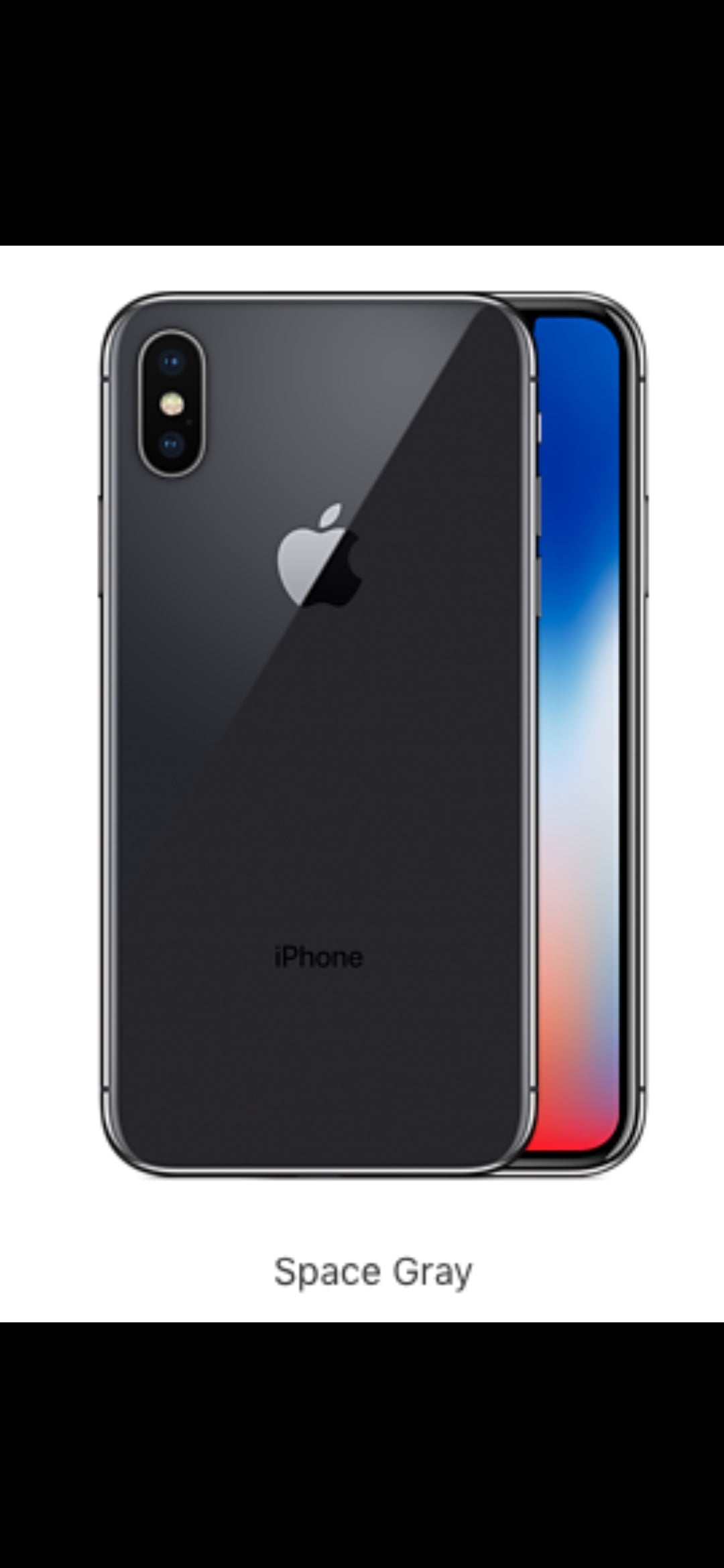 iPhone X  – Gebruikt  //used