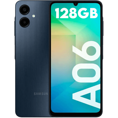 Samsung Galaxy A06 – Zwart – 64GB / 128GB – Simlockvrij